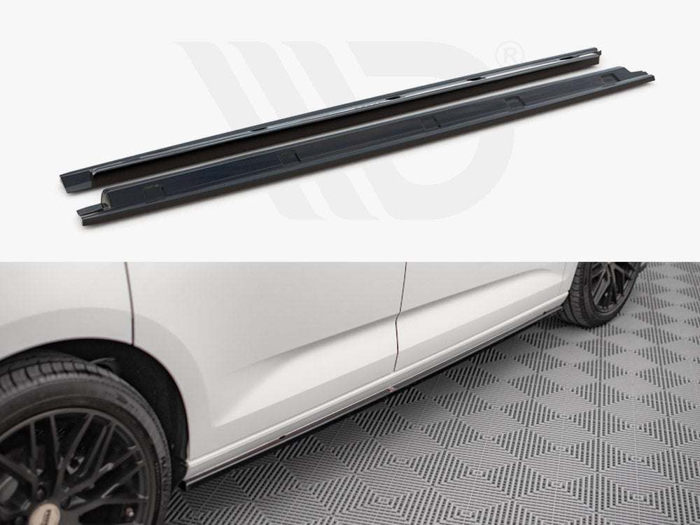 Side Skirts Diffusers VW Caddy MK5 2020- Maxton Design