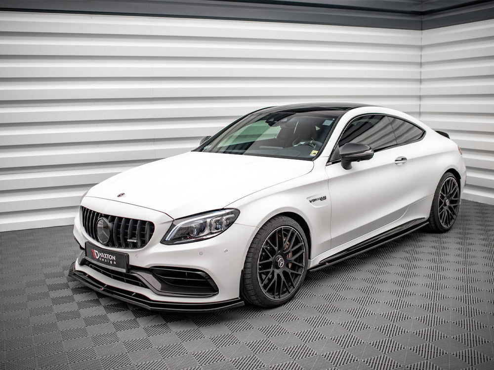 Side Skirts Diffusers V.1 Mercedes-AMG C 63AMG Coupe C205 Facelift Maxton Design