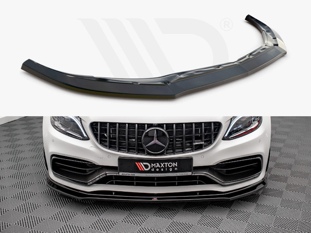 Front Splitter V.3 Mercedes-AMG C63 Coupe AMG Aero Pack C205 Facelift Maxton Design