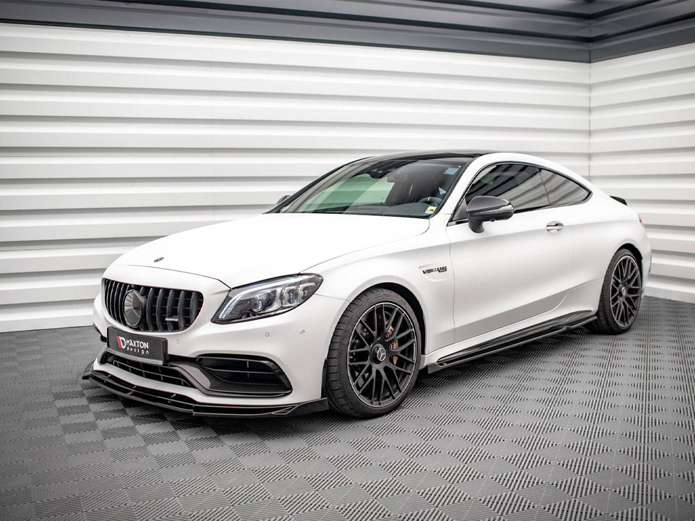 Side Skirts Diffusers V.2 Mercedes-AMG C 63AMG Coupe C205 Facelift Maxton Design