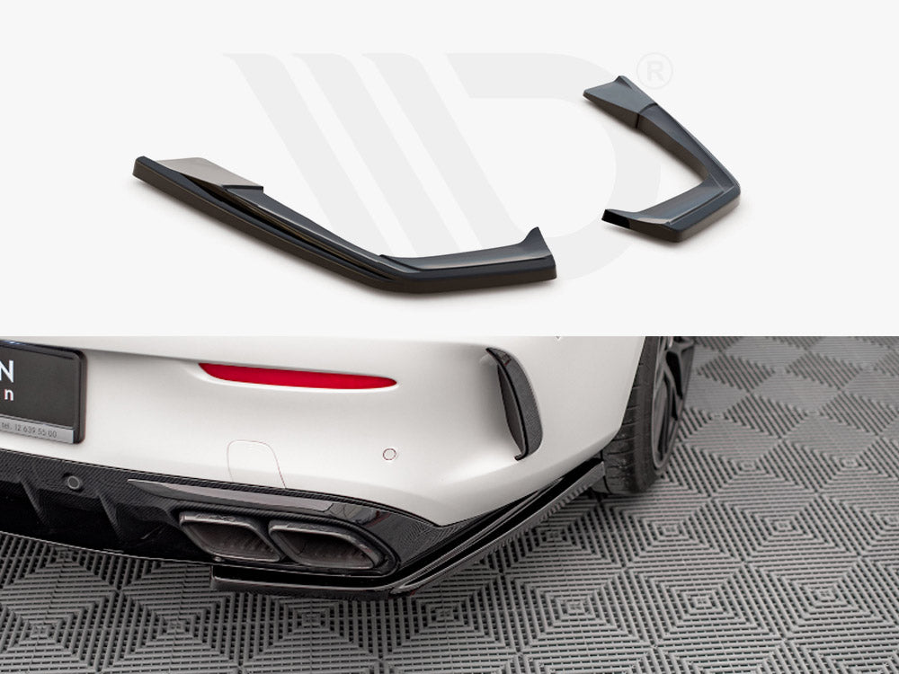 Rear Side Splitters Mercedes-AMG C 63AMG Coupe C205 Facelift Maxton Design