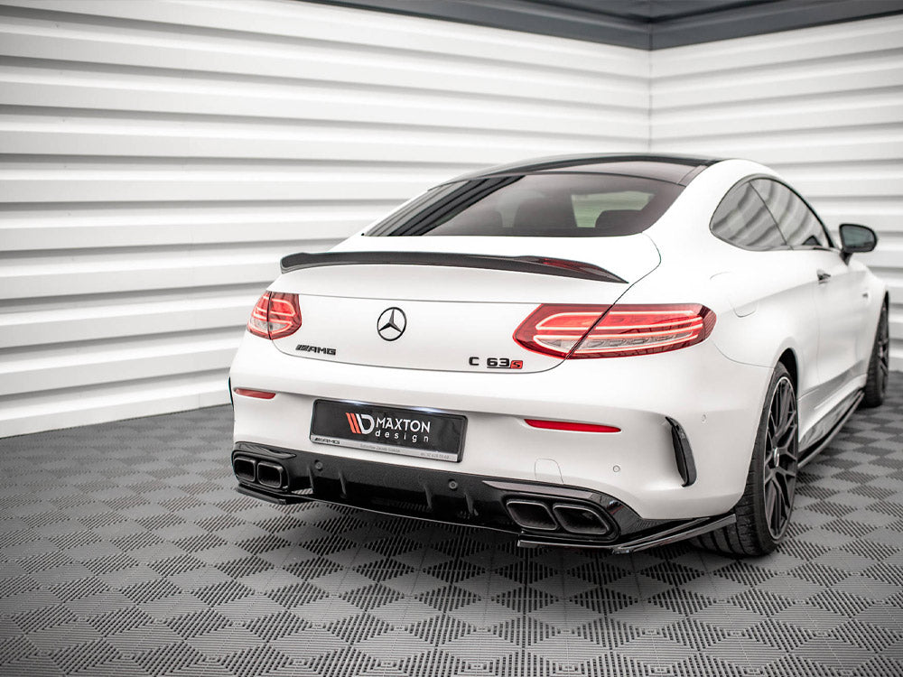 Rear Side Splitters Mercedes-AMG C 63AMG Coupe C205 Facelift Maxton Design