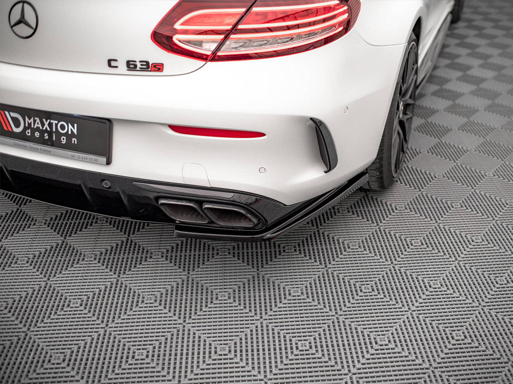 Rear Side Splitters Mercedes-AMG C 63AMG Coupe C205 Facelift Maxton Design