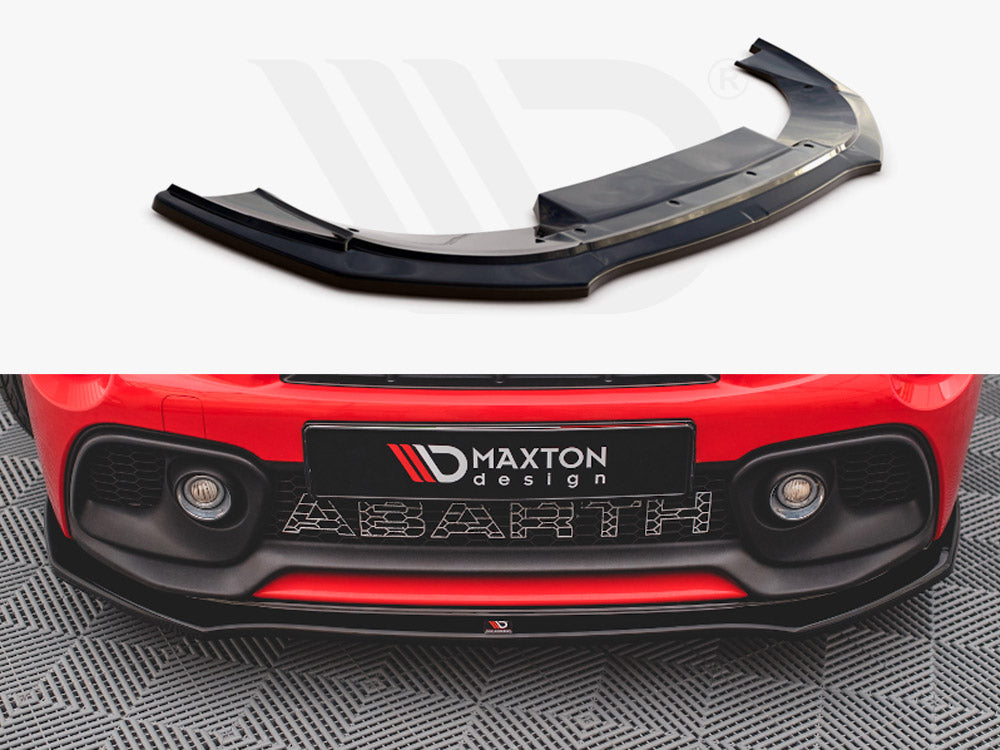 Front Splitter Fiat 500 Abarth MK1 Facelift 2016-UP Maxton Design