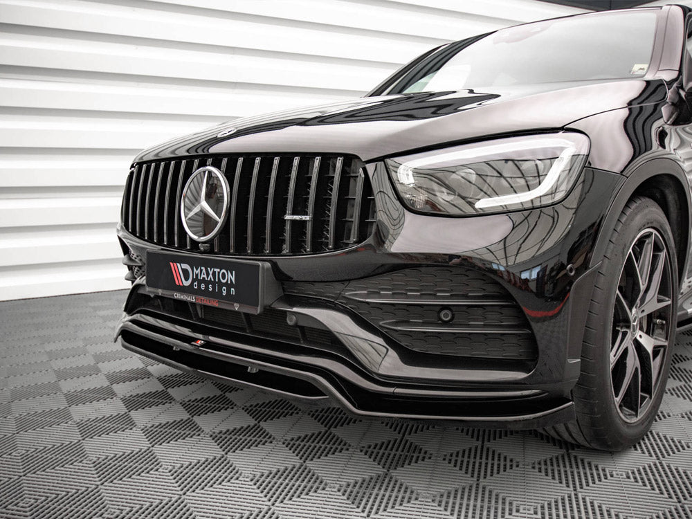 Front Splitter Mercedes GLC Coupe Amg-line C253 Facelift 2019- Maxton Design