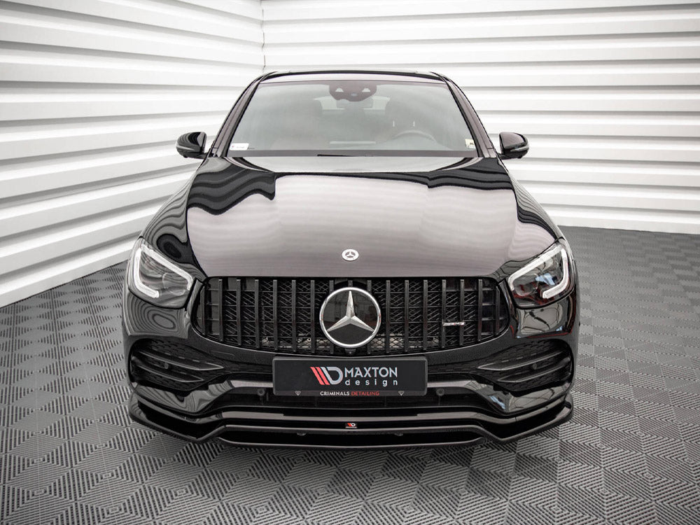 Front Splitter Mercedes GLC Coupe Amg-line C253 Facelift 2019- Maxton Design