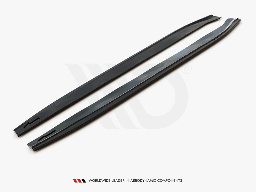 Side Skirts Diffusers Mercedes GLC Coupe Amg-line C253 Facelift 2019- Maxton Design