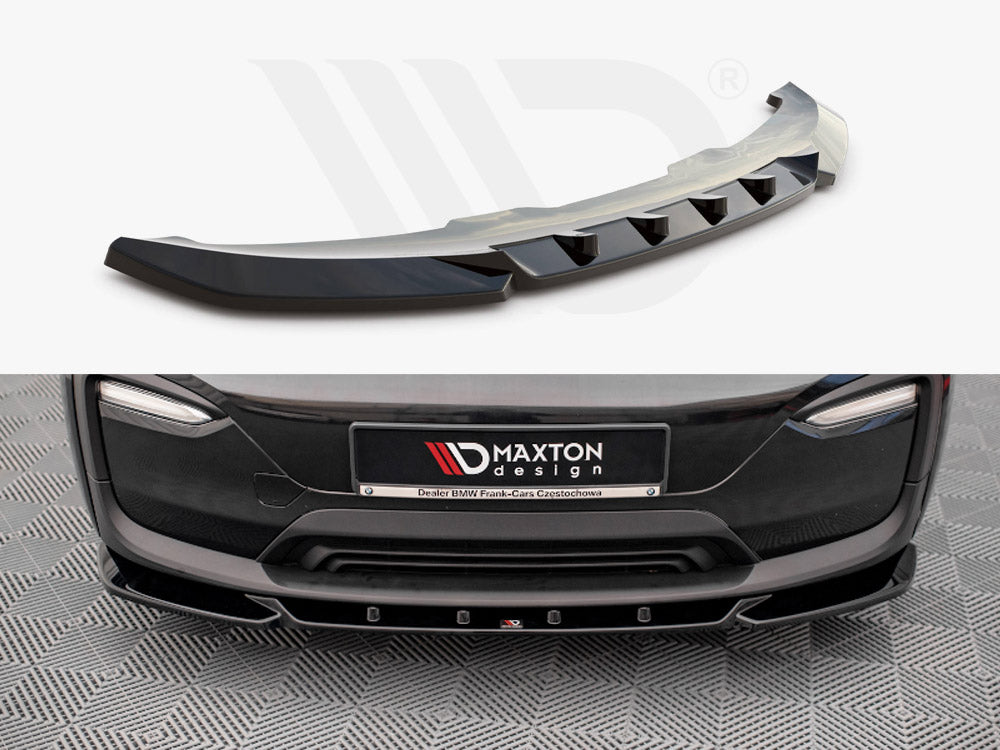 Front Splitter V.2 Bmw I3 MK1 Facelift 2017-2022 Maxton Design