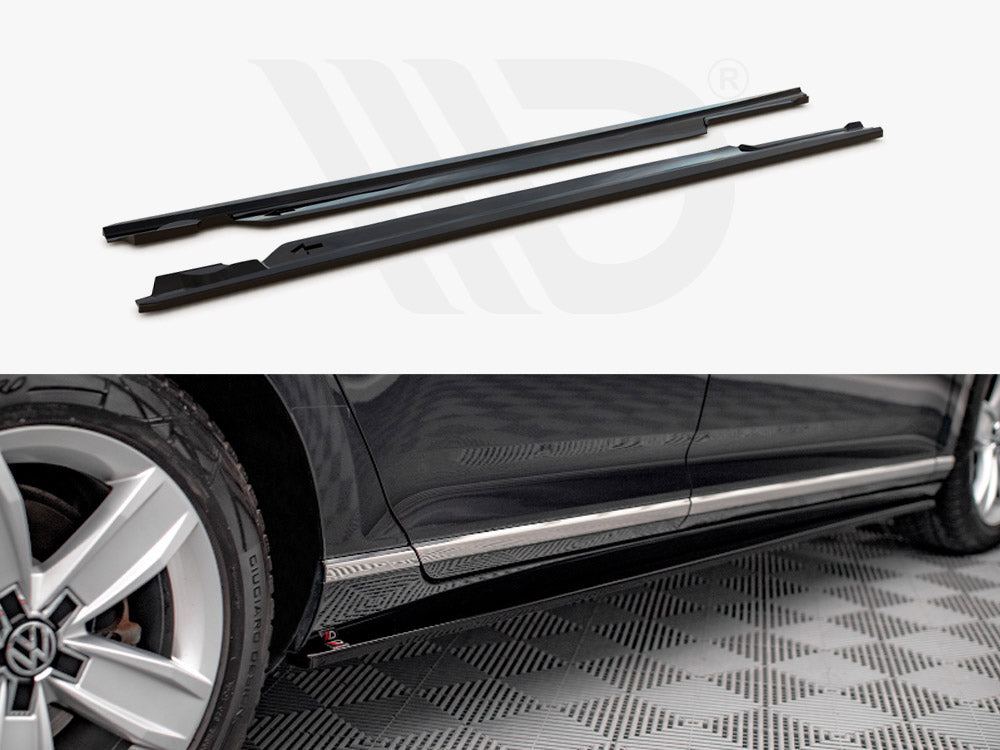 Side Skirts Diffusers VW Passat B8 Facelift 2019- Maxton Design