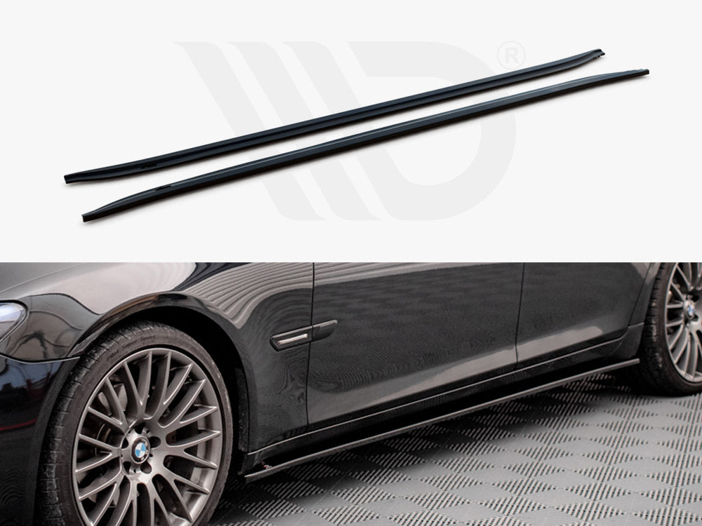 Side Skirts Diffusers Bmw 7 M-pack F01 2008-2013 Maxton Design