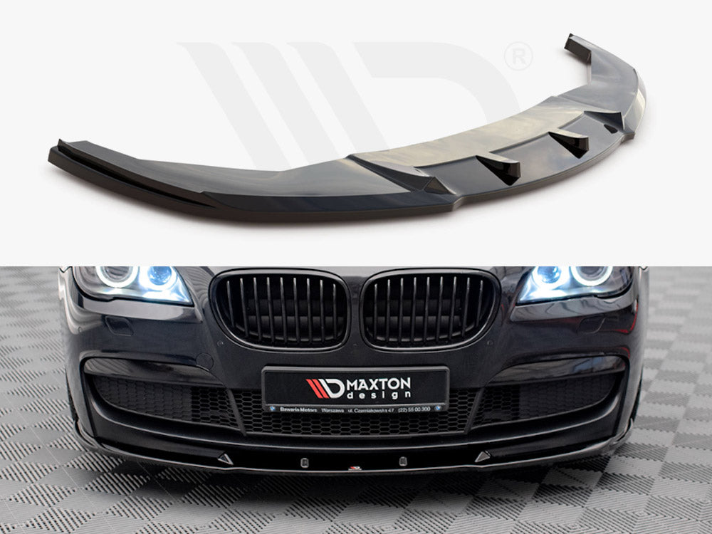 Front Splitter V.2 Bmw 7 M-pack F01 2008-2013 Maxton Design