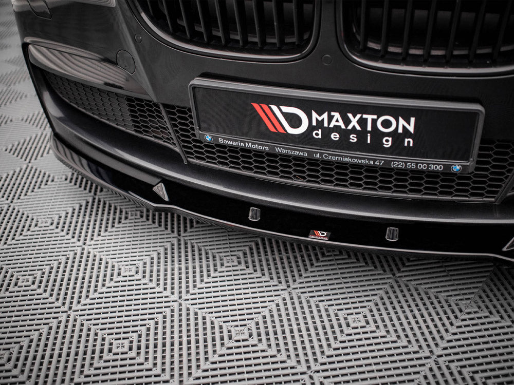 Front Splitter V.2 Bmw 7 M-pack F01 2008-2013 Maxton Design