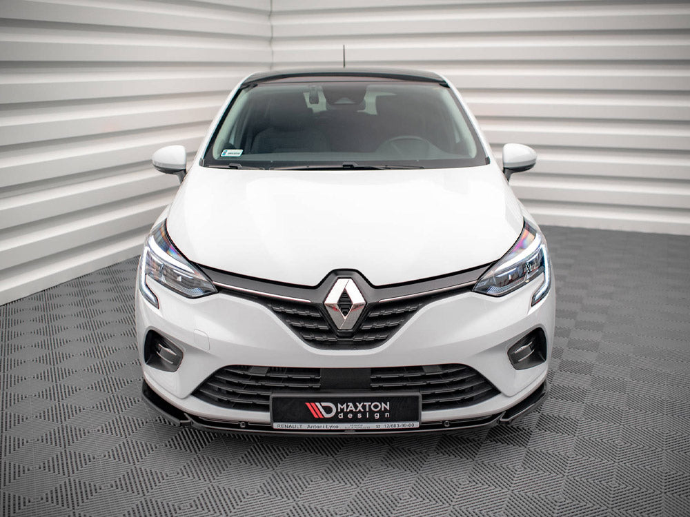 Front Splitter V.1 Renault CLIO MK5 2019- Maxton Design