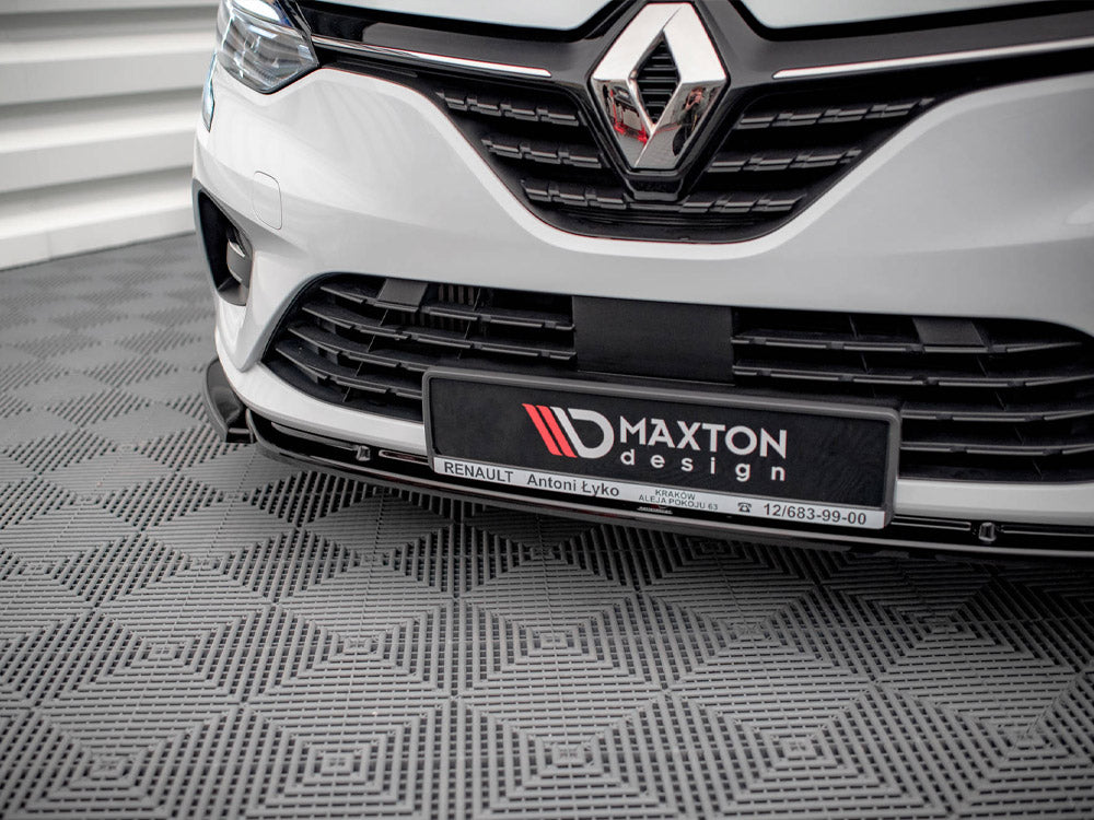 Front Splitter V.1 Renault CLIO MK5 2019- Maxton Design