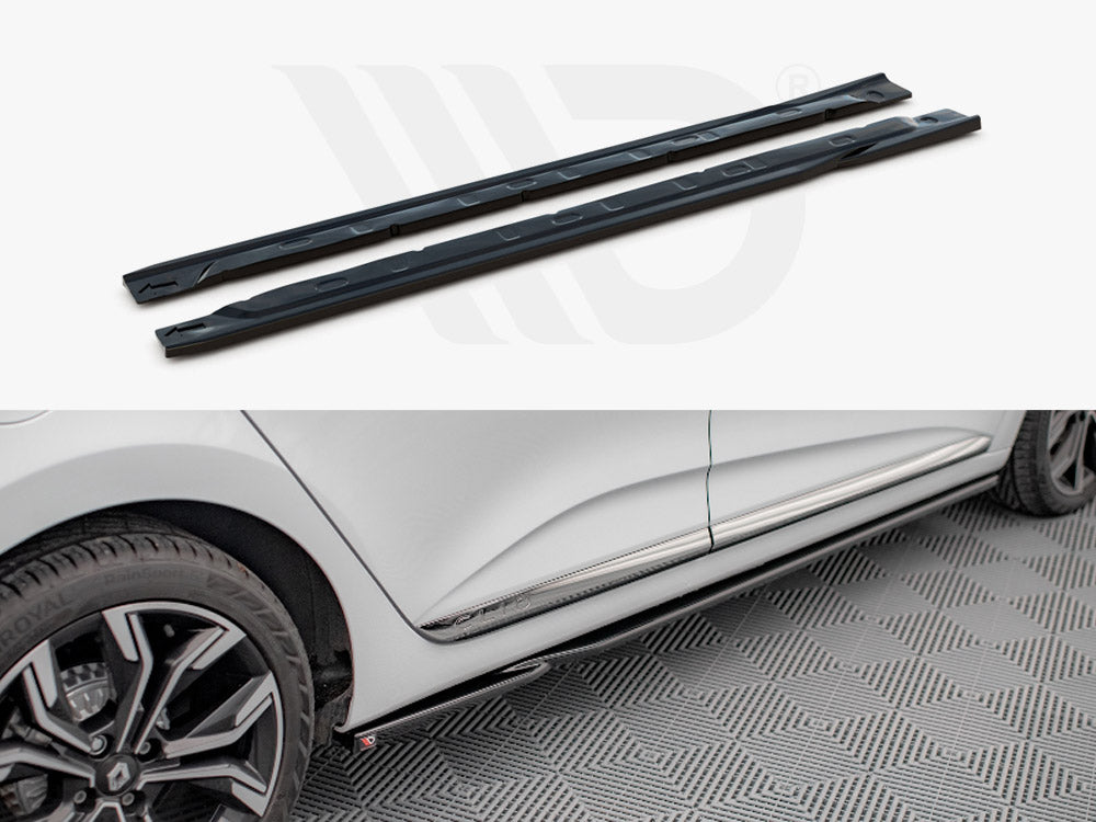 Side Skirts Diffusers Renault CLIO MK5 2019- Maxton Design