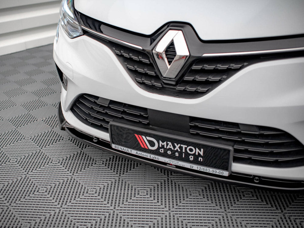 Front Splitter V.2 Renault CLIO MK5 2019- Maxton Design