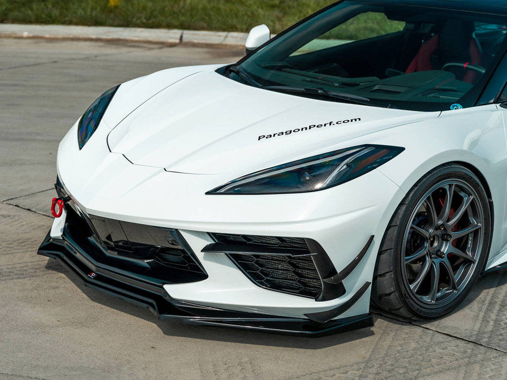 Front Splitter Chevrolet Corvette C8 2020- Maxton Design