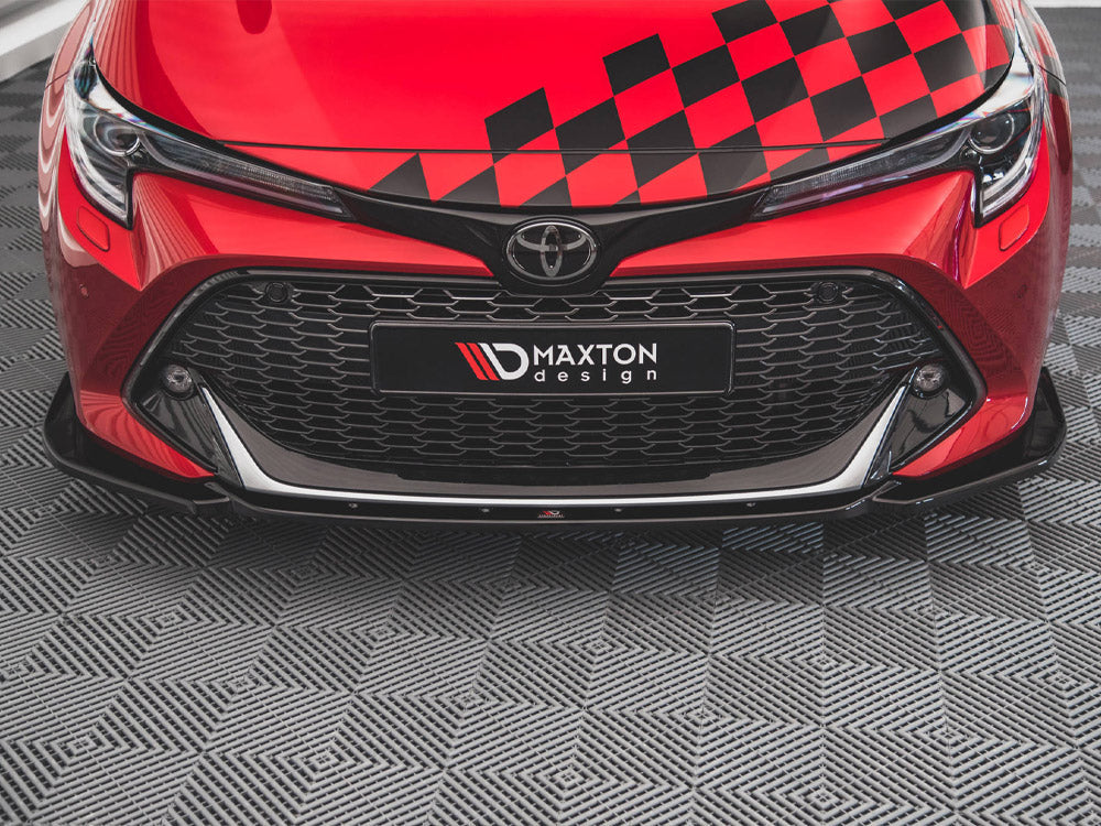 Front Splitter Toyota Corolla GR Sport Hatchback XII 2019- Maxton Design