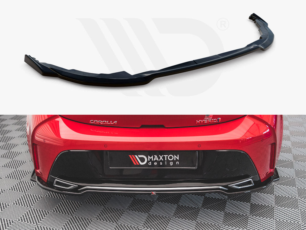 Central Rear Splitter Toyota Corolla GR Sport Hatchback XII 2019- Maxton Design