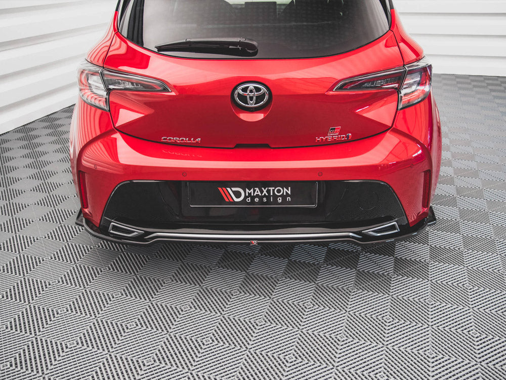 Central Rear Splitter Toyota Corolla GR Sport Hatchback XII 2019- Maxton Design