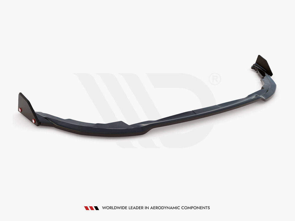 Central Rear Splitter + Flaps Toyota Corolla GR Sport Hatchback XII Maxton Design