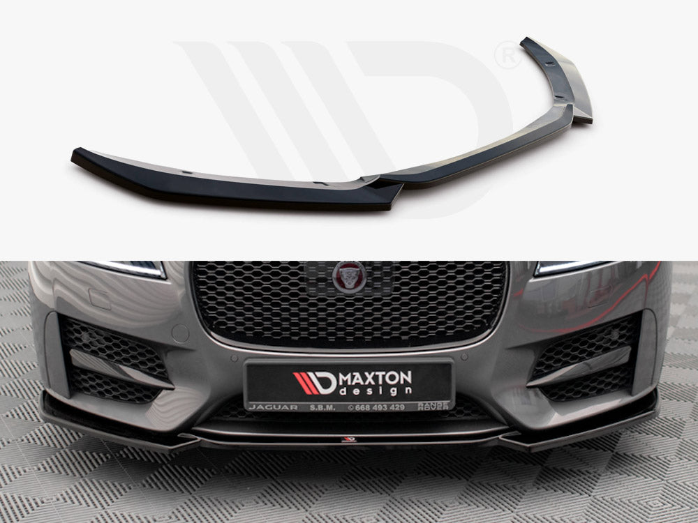 Front Splitter V.1 Jaguar XF R-sport MK2 2015-2020 Maxton Design