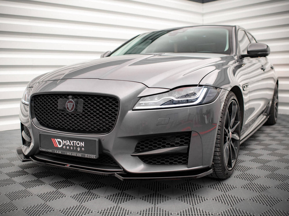 Front Splitter V.1 Jaguar XF R-sport MK2 2015-2020 Maxton Design