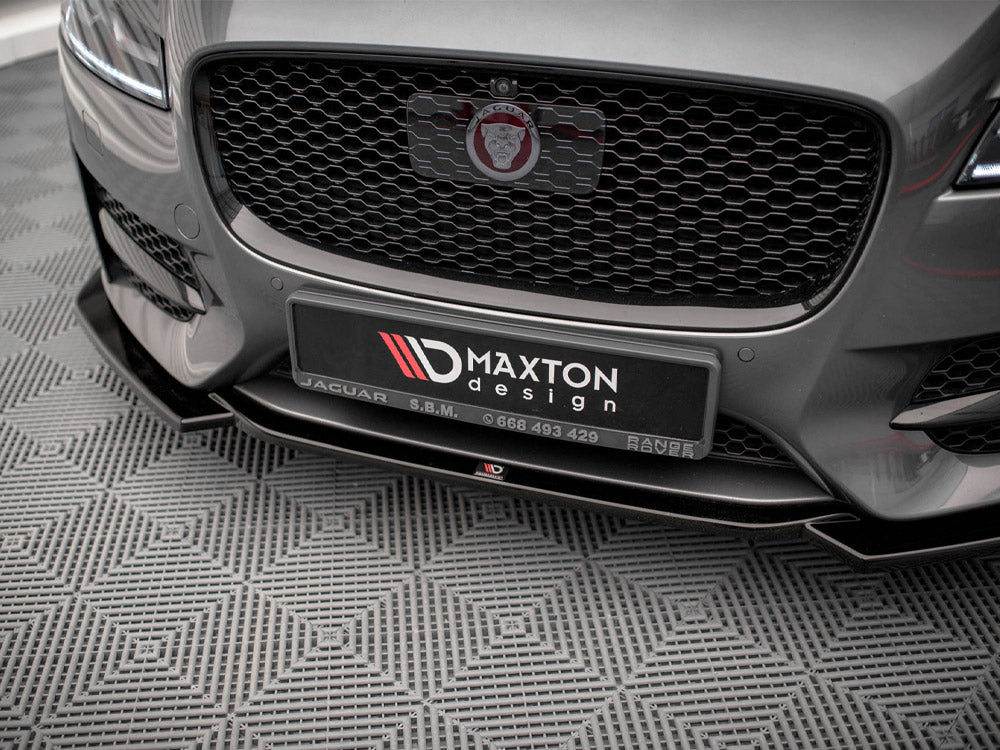 Front Splitter V.1 Jaguar XF R-sport MK2 2015-2020 Maxton Design