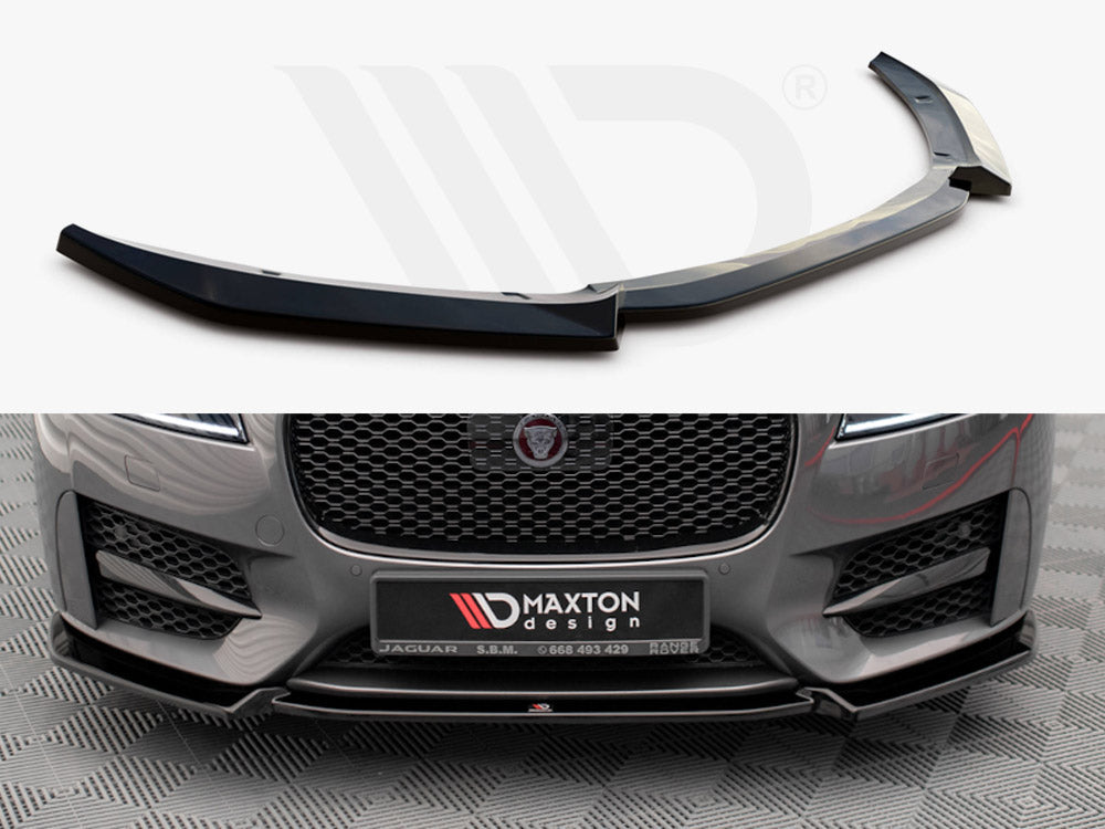 Front Splitter V.2 Jaguar XF R-sport MK2 2015-2020 Maxton Design