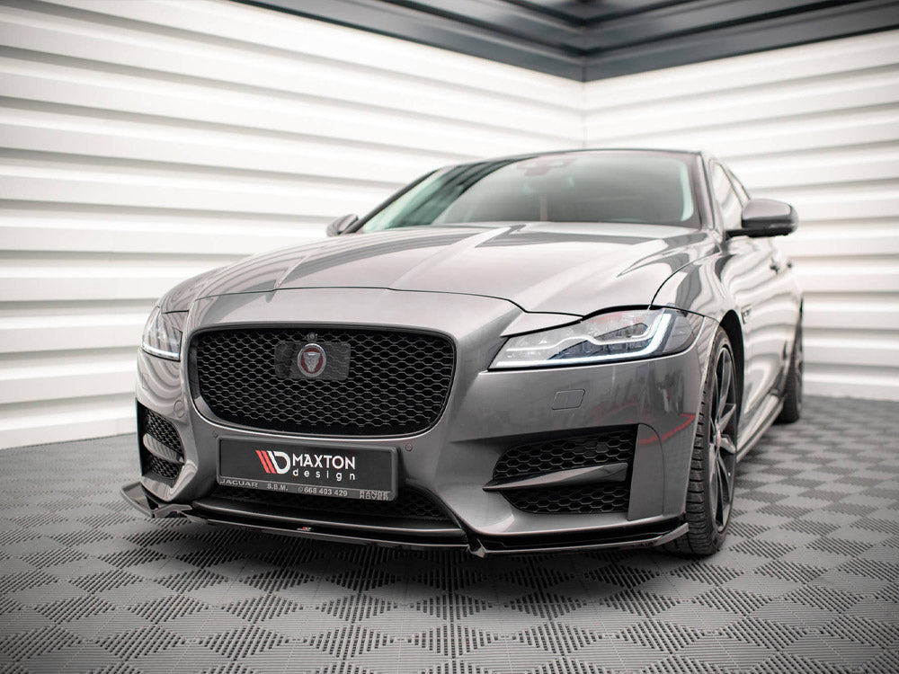 Front Splitter V.2 Jaguar XF R-sport MK2 2015-2020 Maxton Design