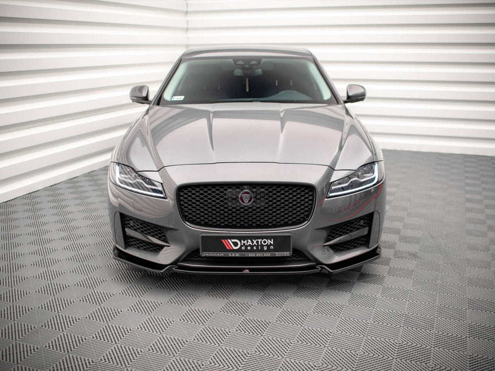 Front Splitter V.2 Jaguar XF R-sport MK2 2015-2020 Maxton Design