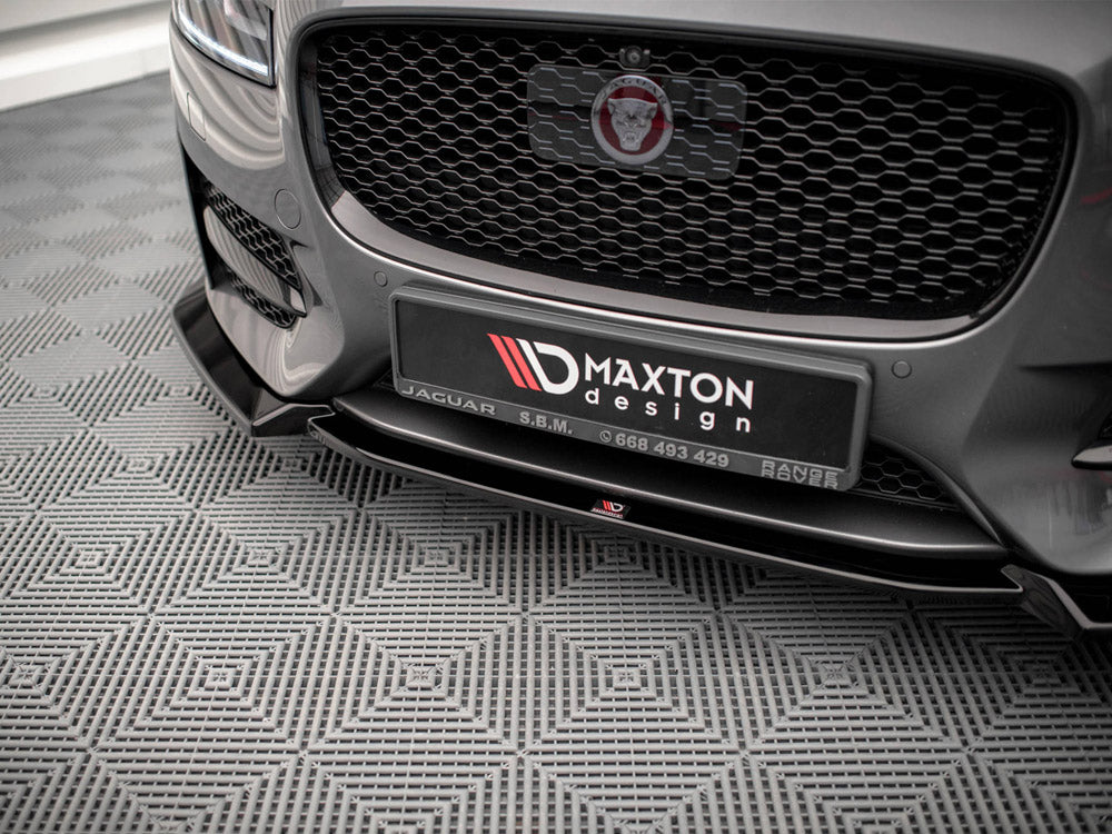 Front Splitter V.2 Jaguar XF R-sport MK2 2015-2020 Maxton Design