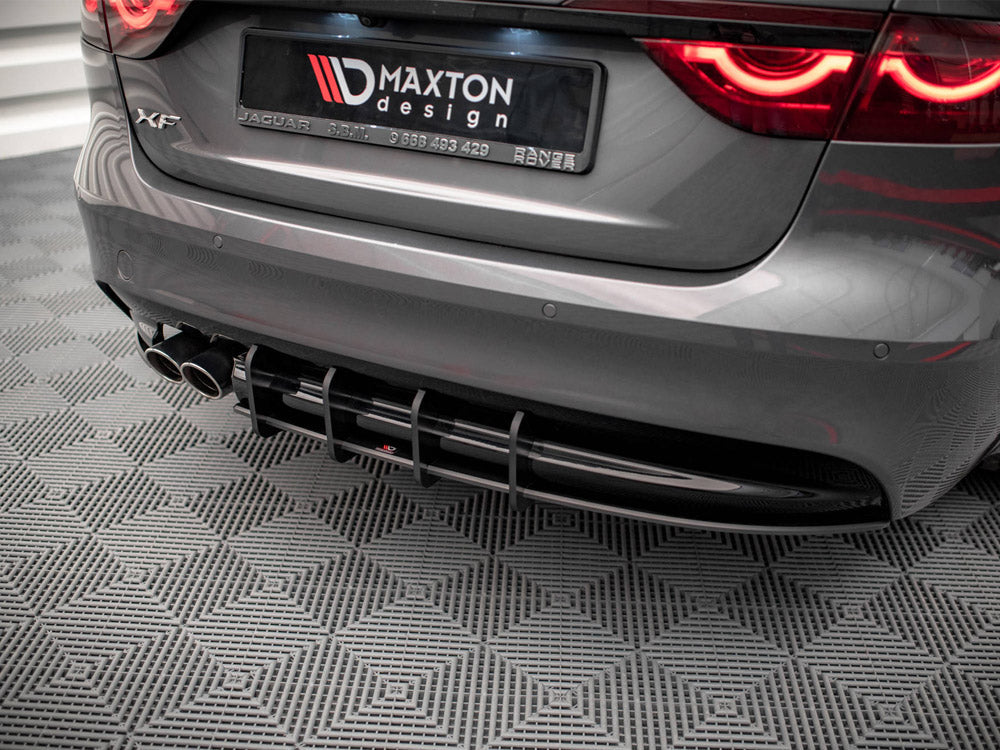 Street PRO Rear Diffuser Jaguar XF R-sport MK2 2015-2020 Maxton Design