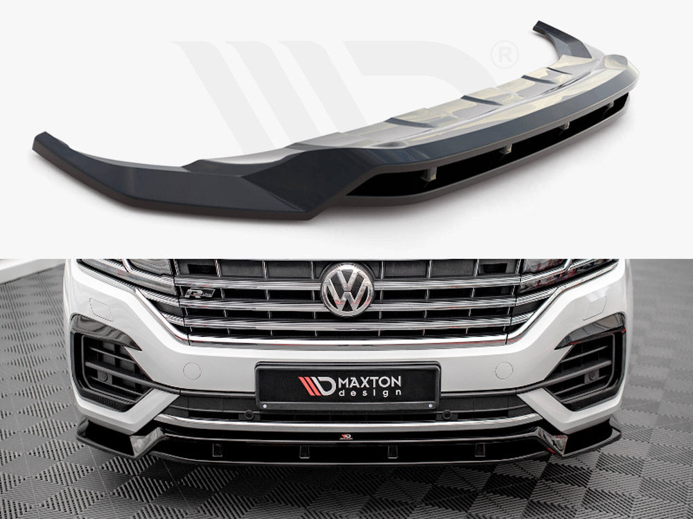 Front Splitter VW Touareg R-line MK3 2018- Maxton Design