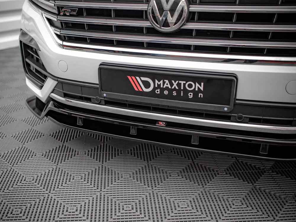 Front Splitter VW Touareg R-line MK3 2018- Maxton Design