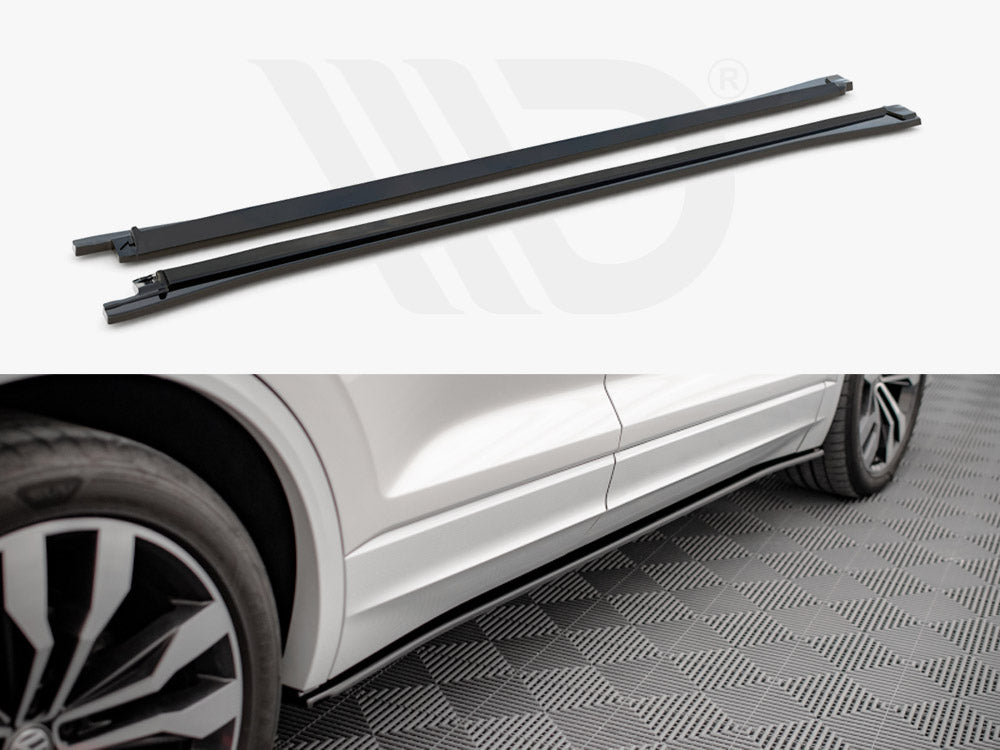 Side Skirts Diffusers VW Touareg R-line MK3 2018- Maxton Design