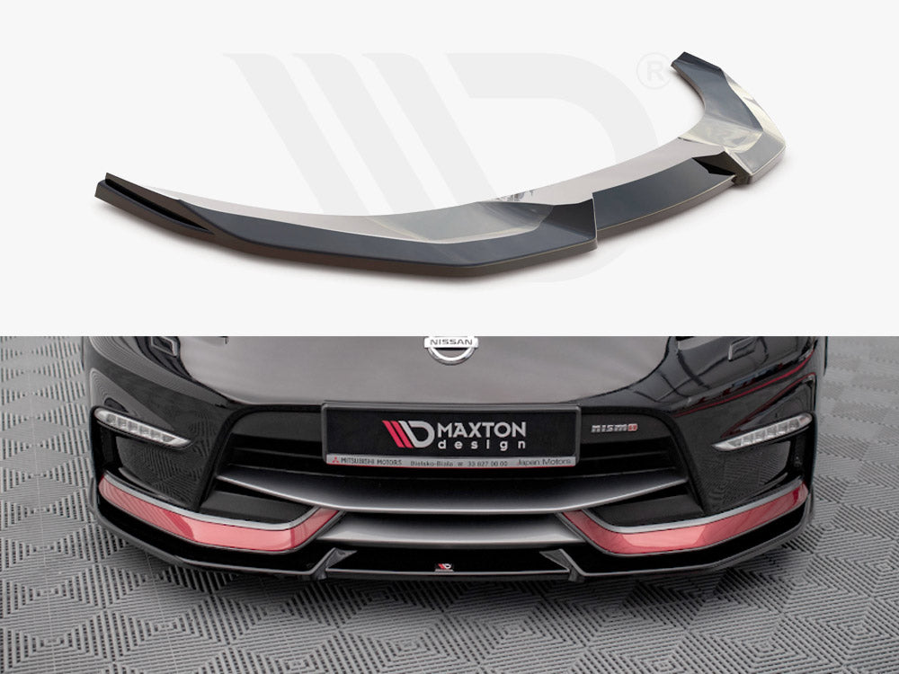 Front Splitter V.2 Nissan 370Z Nismo Facelift 2014-2020 Maxton Design