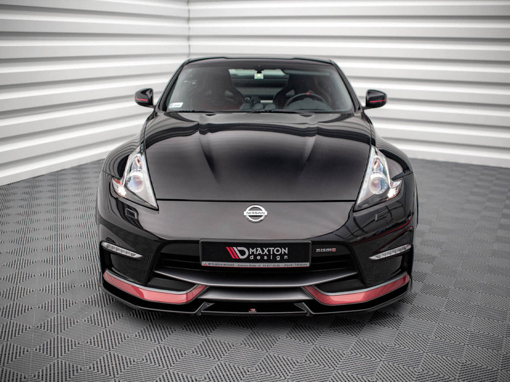 Front Splitter V.2 Nissan 370Z Nismo Facelift 2014-2020 Maxton Design