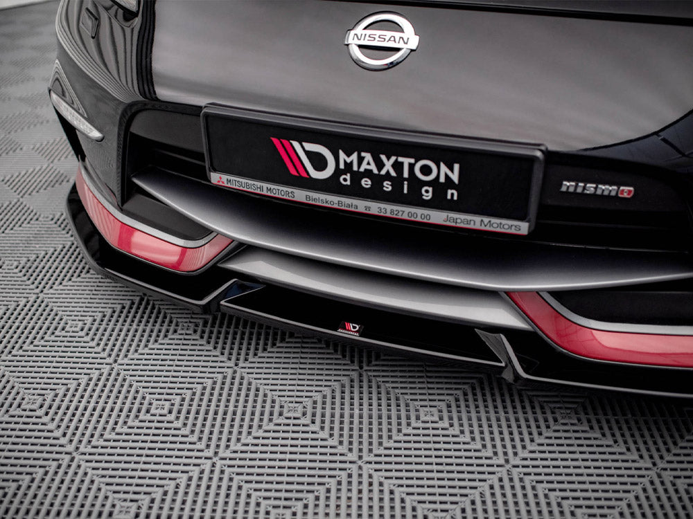 Front Splitter V.2 Nissan 370Z Nismo Facelift 2014-2020 Maxton Design