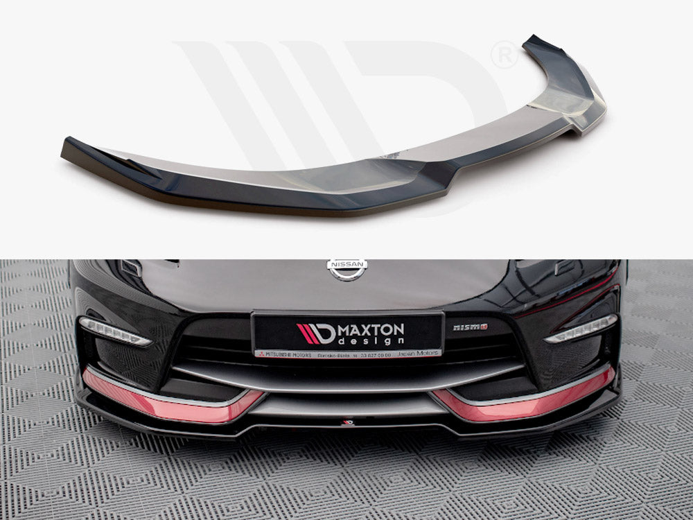 Front Splitter V.3 Nissan 370Z Nismo Facelift 2014-2020 Maxton Design