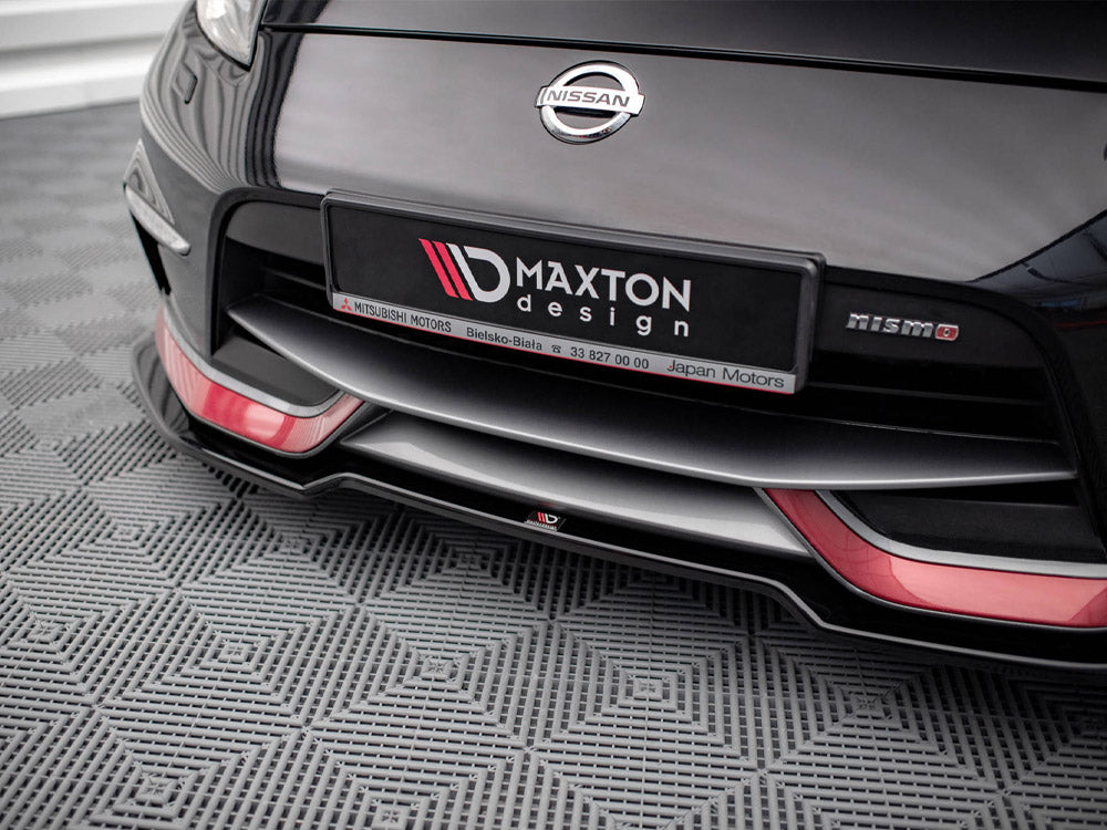 Front Splitter V.3 Nissan 370Z Nismo Facelift 2014-2020 Maxton Design