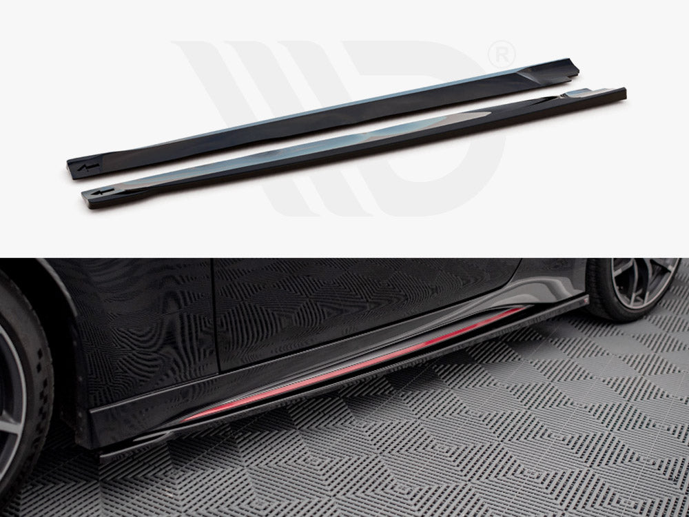 Side Skirts Diffusers V.1 Nissan 370Z Nismo Facelift 2014-2020 Maxton Design