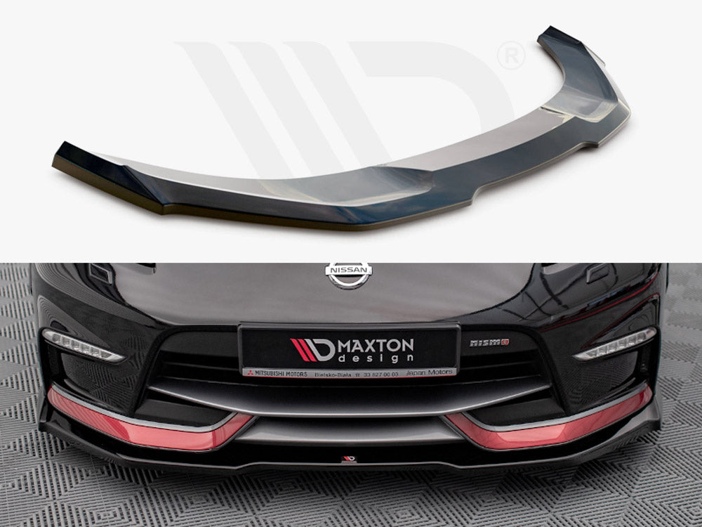 Front Splitter V.1 Nissan 370Z Nismo Facelift 2014-2020 Maxton Design