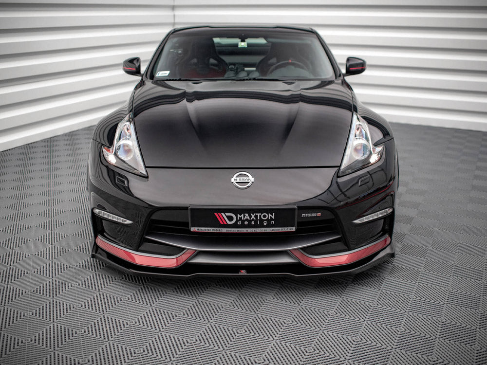 Front Splitter V.1 Nissan 370Z Nismo Facelift 2014-2020 Maxton Design