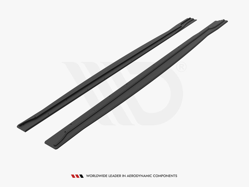 Street PRO Side Skirts Diffusers Nissan 370Z Nismo Facelift 2014-2020 Maxton Design