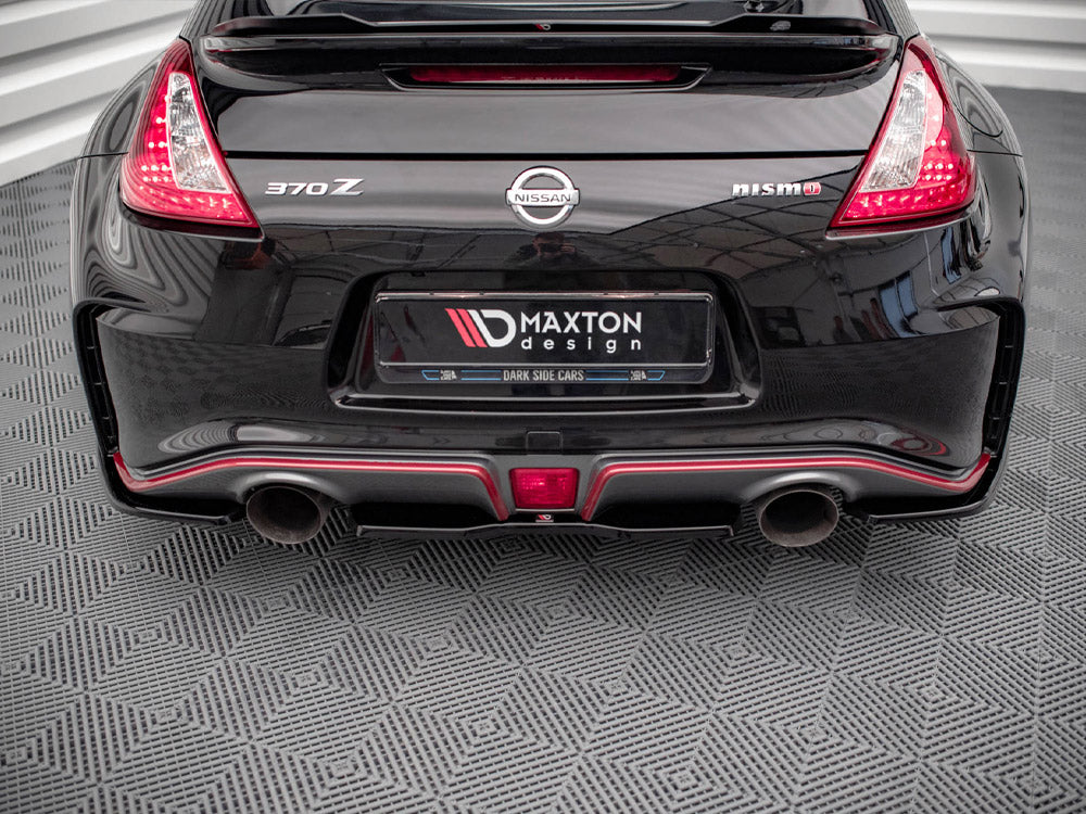 Central Rear Splitter Nissan 370Z Nismo Facelift 2014-2020 Maxton Design