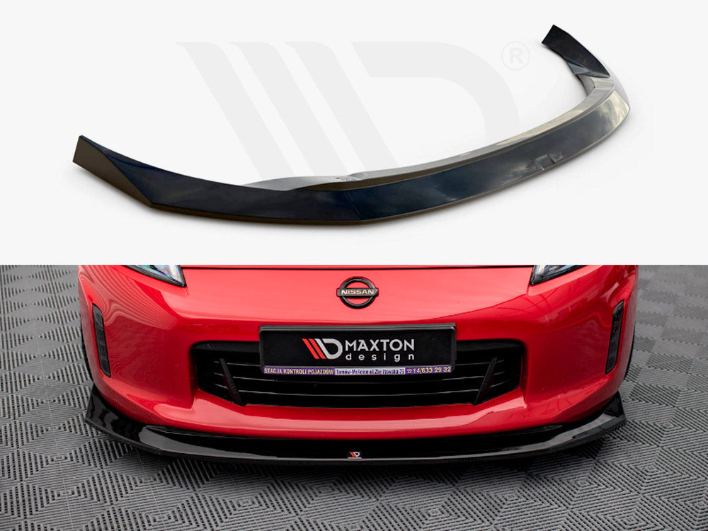 Front Splitter V.1 Nissan 370Z Facelift 2012-2020 Maxton Design