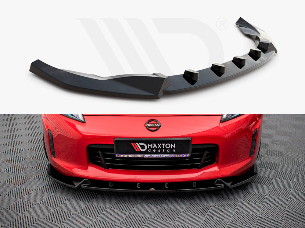 Front Splitter V.3 Nissan 370Z Facelift 2012-2020 Maxton Design