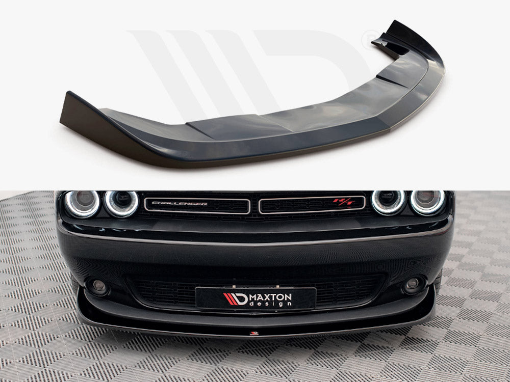 Front Splitter Dodge Challenger RT MK3 Facelift 2014- Maxton Design