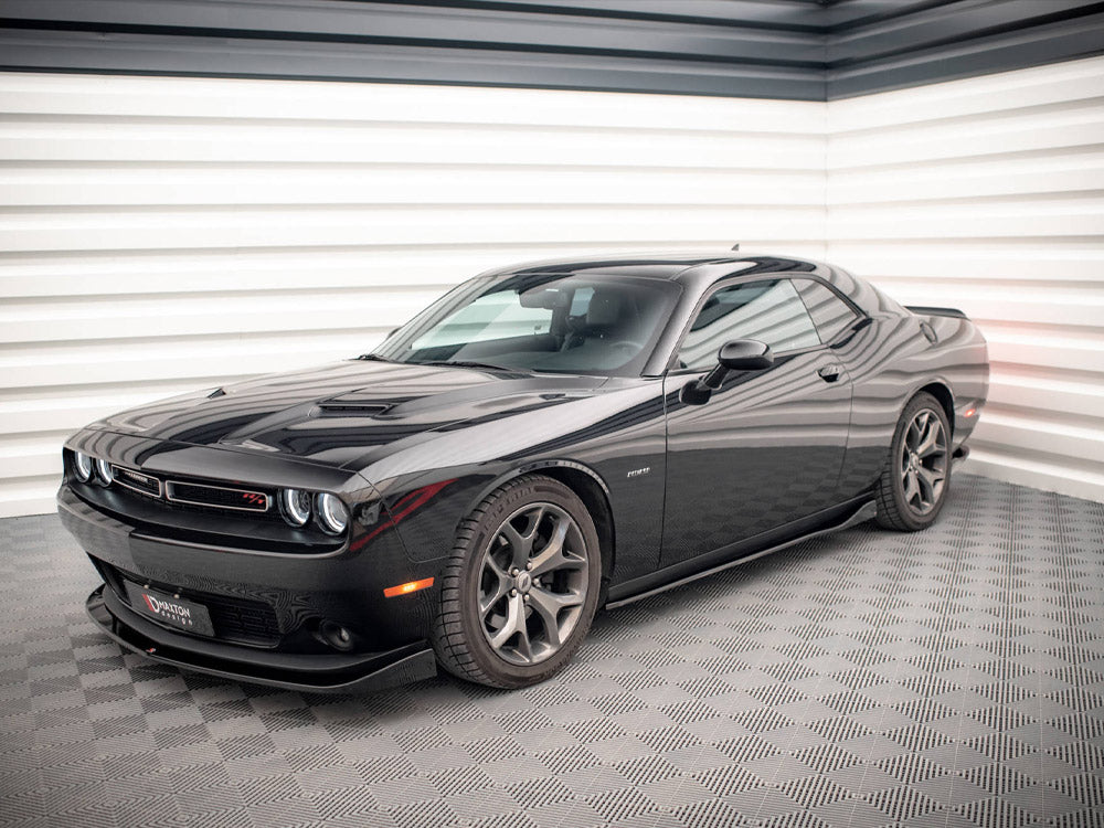 Side Skirts Diffusers Dodge Challenger RT MK3 Facelift 2014- Maxton Design